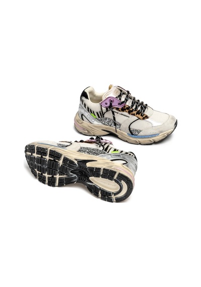 Sneaker Günlük Kadın 25303aa8 Crime London Fugıtıve 9094 Multicolor Çok Renkli