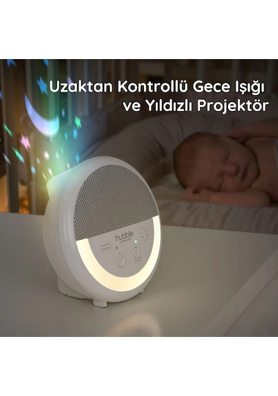 Mey İthalat Hubble Sense Glow Pro Dijital Bebek Telsizi Hbl04