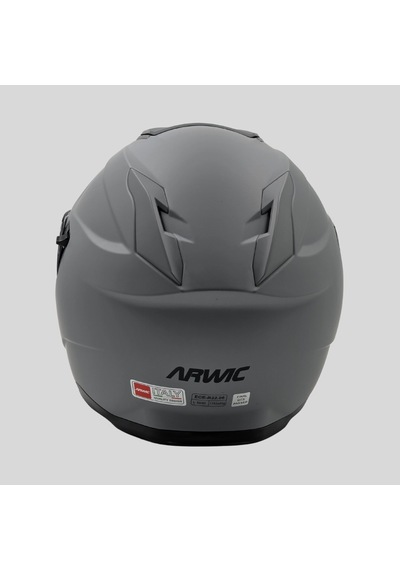 Arwic AR935 Mat Çene Açılır Ece-R 22.06 Motosiklet Kaskı Gri