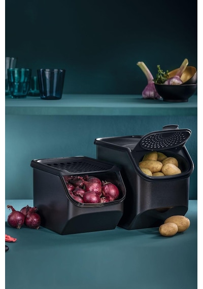 Tupperware Patates/soğan Saklayıcı 5.5l Siyah