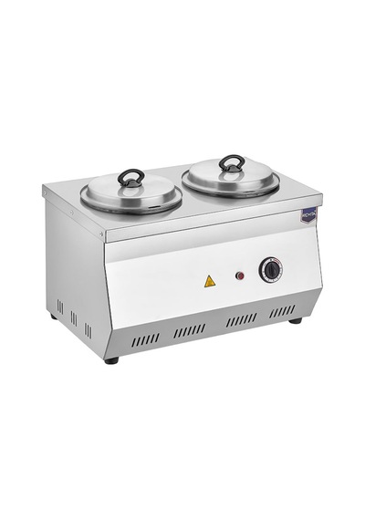 Remta Çelik Çiftli Çorbalık Çorba Isıtıcı 9 + 9 Lt 18 Lt Cb12