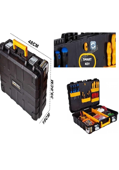 Süper Bag Asr-4025 Profesyonel Teknisyen Usta Takım Çantası Bond