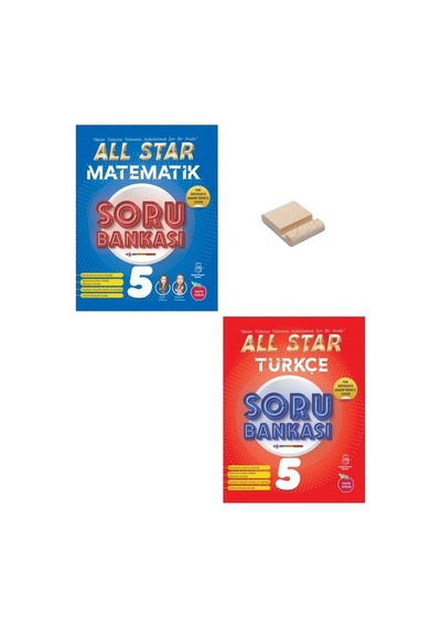 5. Sınıf All Star Matematik Ve Türkçe Soru Bankası