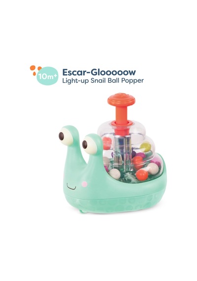 B. Bx1561z Bebek - Işıklı Top Popper - Parlayan Salyangoz Küçük Çocuklar - Gelişimsel Faydalar - Etkileşimli Oy