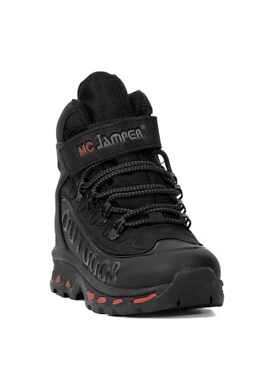 Mc Jamper 2115 Filet Erkek Çocuk Outdoor Bot Siyah - Kırmızı