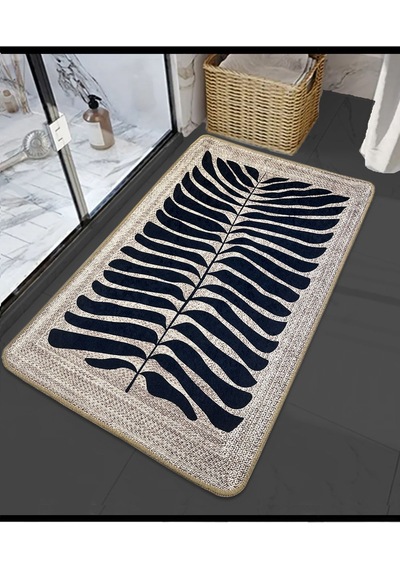 Mais Dolce Siyah 3'lü Set Banyo Paspası Djtbanyo Renkli