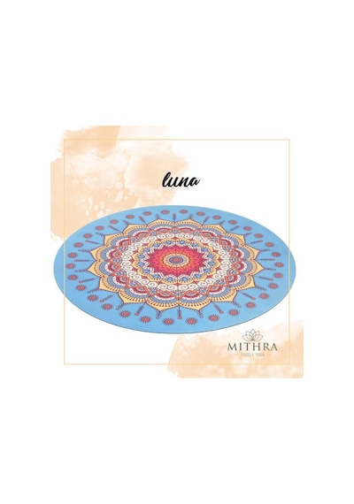 Mithra Moon Yoga Matı Luna Çok Renkli