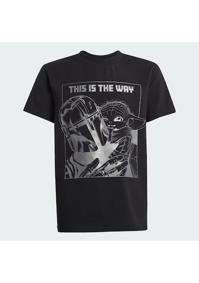 Adidas X Star Wars The Mandalorian Graphic Çocuk Tişört C-adıjd4547c40a00 Siyah