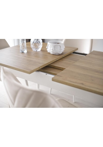 Çakıl Mdf Yemek Masa 6lı Sandalye Takımı 90x145cm 001