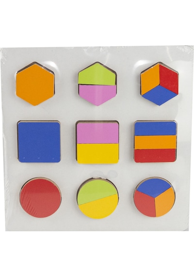 Ahşap Geometrik Şekiller Ahşap Eğitici Oyuncak