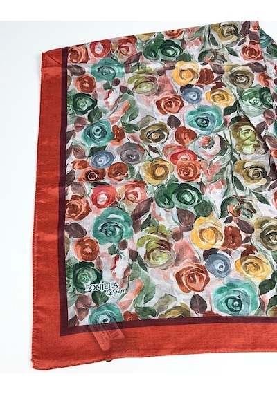 Bonjela Soft Pamuk Şal-75 X 190 -06572 Kiremit