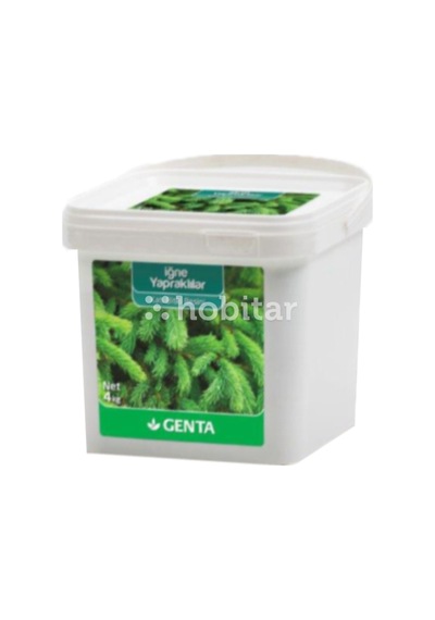 Genta Iğne Yapraklı Çam Çeşitleri Bitkiler için Katı Besin 4 KG