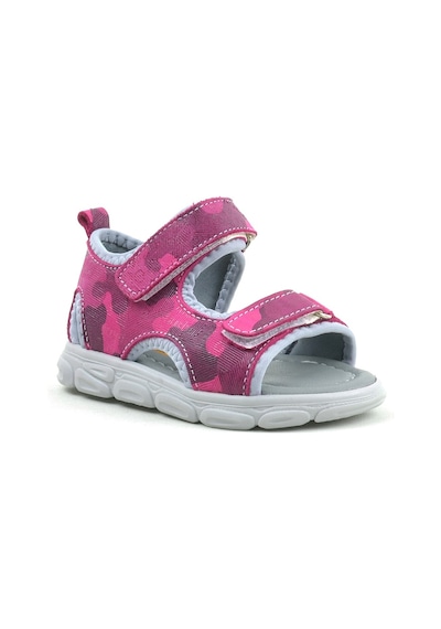 Hapshoe Rakerplus Hakiki Deri Pembe Kamuflaj Bebek Sandalet Pembe