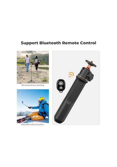 K&f Concept 60cm Selfie Çubuğu & Tripod Aksiyon Kameralar Ve Cep Telefonları İle Uyumlu