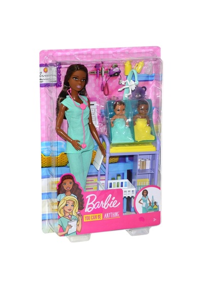 Dhb63 Barbie ve Meslekleri Oyun  Setleri