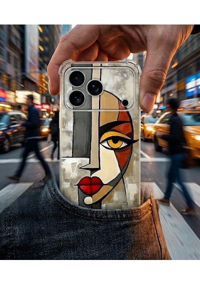 Printify Infinix Note 50 Pro İle Uyumlu Şeffaf Silikon Kılıf Uv Baskılı Esnek Tpu Kapak Çözüm No6
