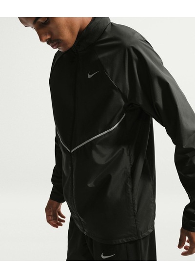 Nike Miler Uv Repel Running Jacket Siyah