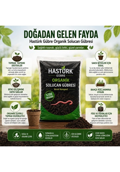 Organik Solucan Gübresi 1 Kg. Diğer