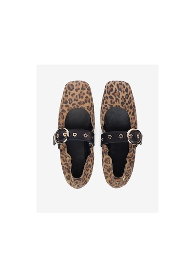 Greyder Kadın Leopar Hakiki Deri Babet 5k2ka34360 57953 Jaguar