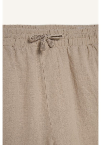 Defacto %100 Pamuk Baggy Fit Pantolon G2592ax26spbg170 Bej-bg170
