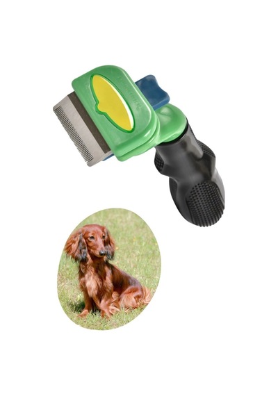 Kedi Ve Köpekler İçin Uzun Tüylü Köpek Tarağı Tüy Toplayıcı Tarak Small Renkli