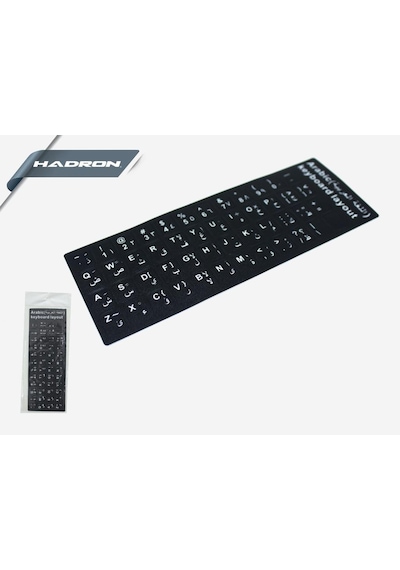 Hadron Hd3219-1000-100 Arapça Klavye Tuş Takımı Sticker