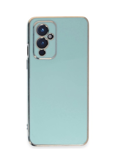 One Plus 9 Kılıf Volet Silikon - Açık Yeşil Acik Yesil