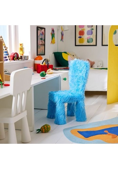 Ikea Grejsımojs Çocuk Sandalyesi Kılıfı, Mavi