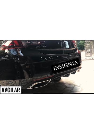 Opel İnsignia Difüzör Gsi P.black Oem Difizör 17-18-19-20 Uyumlu