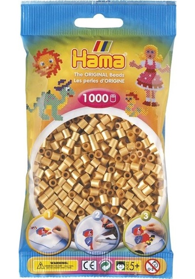 1.000'Lik Hama Midi Boncuk - Altın