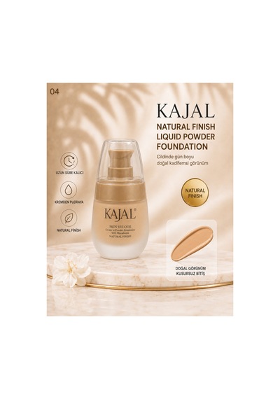 Skin Velour Natural Finish Liquid Powder Foundation 005