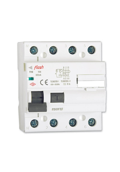 Flash 4x40a 300ma 10ka Kaçak Akım Rölesi