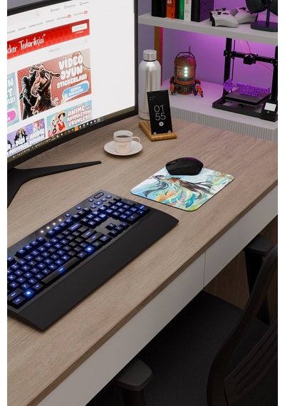 Xianyun Genshin Impact Anime Gacha V3 - 22x18 Gaming Mouse Pad Fare Altlığı