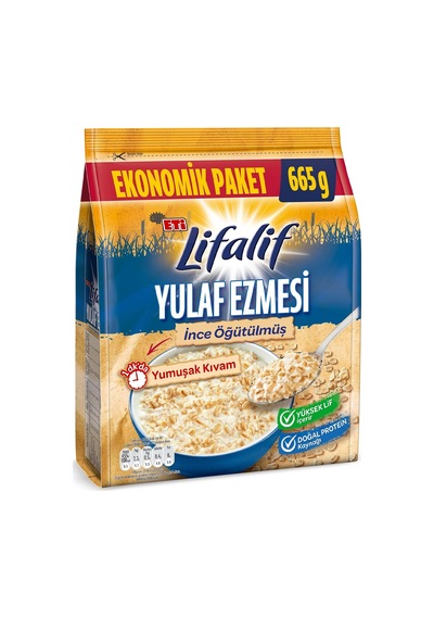 İnce Öğütülmüş Yulaf Ezmesi 665 G