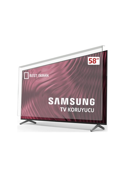 Samsung Uyumlu  58tu7000 Tv Ekran Koruyucu - Samsung Uyumlu  58" İnç Ekran Koruyucu Ue58tu7000u