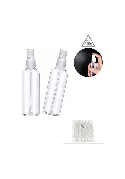Boş Sprey Şişesi - 100 Ml - Plastik - Şeffaf