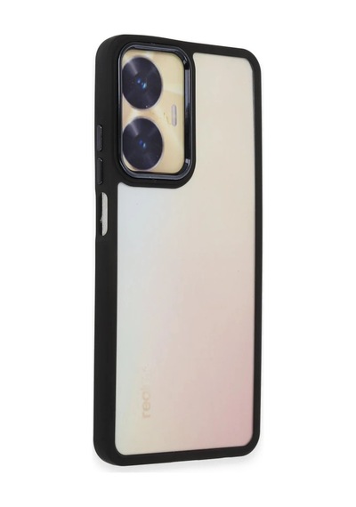 Realme C55 Kılıf Dora Kapak - Siyah 0.2M-Çok Renkli