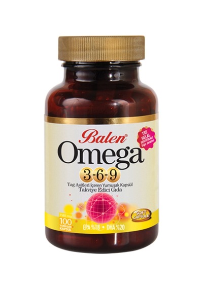Balen Omega 3 - 6 - 9 Yumuşak Kapsül 1585 Mg 100 Kapsül