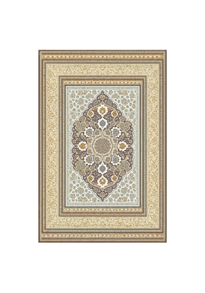 Kartela Halı Vina Halı Jüt Taban Dokuma Halı Kahverengi - 200 X 300 Cm