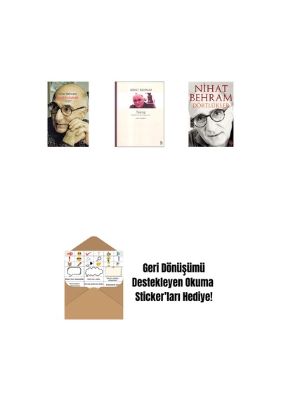 Ateşi Solumak Ciltli + Tekzip + Dörtlükler + Okuma Sticker'ları