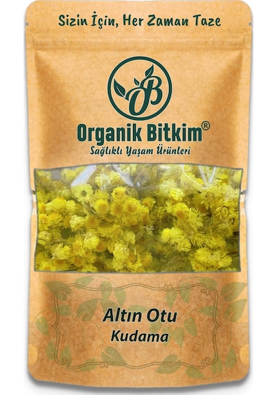 Organik Bitkim Altın Otu - Ölmez Çiçek / Kudama 150 G