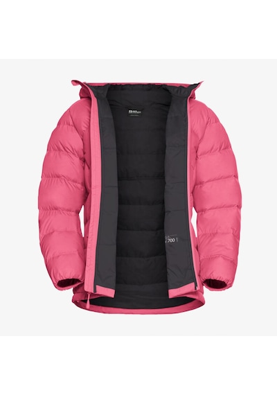 Jack Wolfskin Ather Down Hoody Pembe Kadın Mont A60330 Çok Renkli