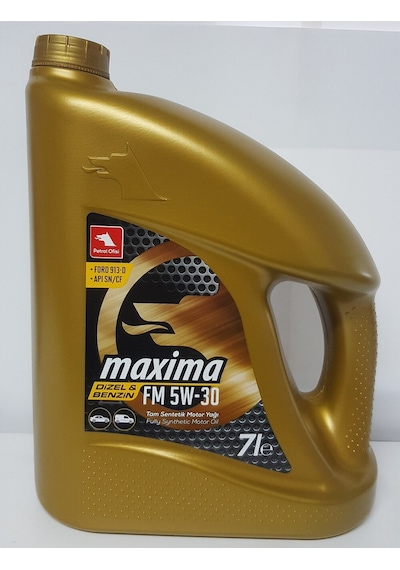 Petrol Ofisi Maxima Fm 5W-30 Tam Sentetik Motor Yağı 7 L