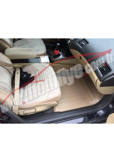 Honda Civic Fd6 Araç Içi Bej Renk Koruma Paspası Özel Tasarım
