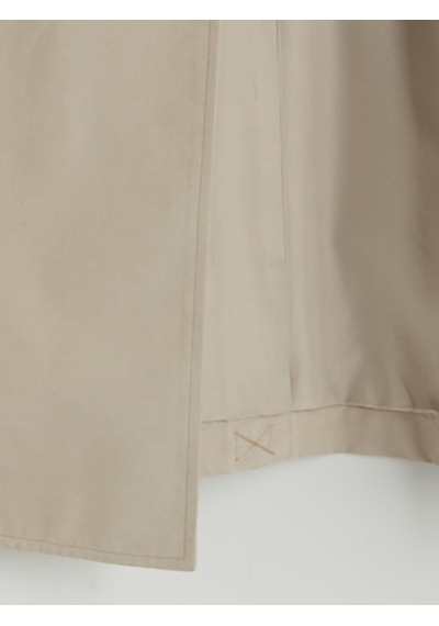 Lcw Modest Bej Kuşaklı Kadın Gabardin Trençkot