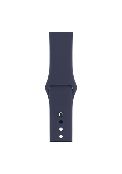 Apple Watch 1.2.3.4.5.6.se Nesil 44 Mm M/l Uyumlu Beden Mavi Silikon Kordon Ve Kasa Koruyucu