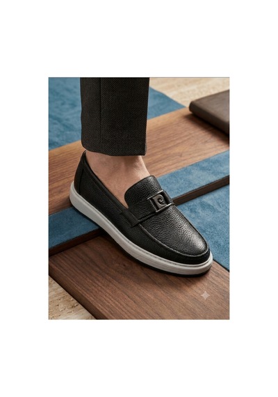 Pierre Cardin Erkek Siyah Hakiki Deri Loafer Günlük Ayakkabı Kalın Taban Hafif Özel Seri Tarz Model Pierre Cardin Erkek Siyah Hakiki Deri Loafer Günlük Ayakkabı Kalın Taban Hafif Özel Seri Tarz Model