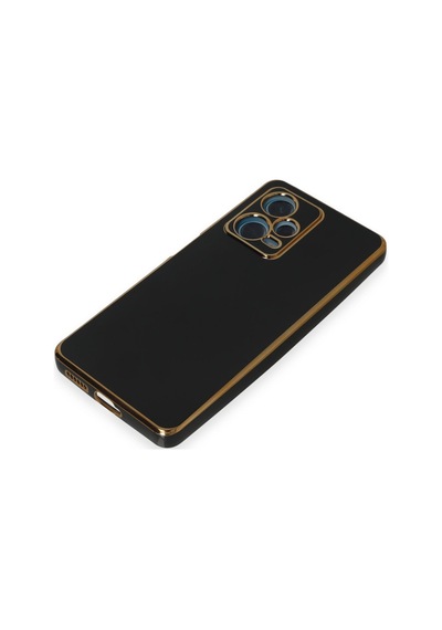 Xiaomi Redmi Note 12 Pro Plus Uyumlu Kılıf Volet Silikon - Siyah
