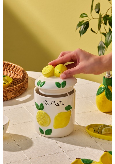 Karaca Lemon Saklama Kabı 840 Ml Sarı