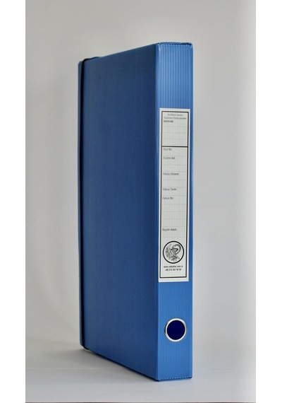 Eczane Sgk Reçete Kutusu Standart Boy Mavi 29x4,5x40 Cm 1 Adet
